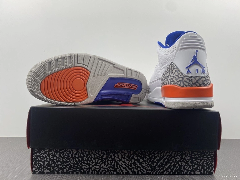 Cheap  Jordan Air 3 136064-148 “Knicks 0522